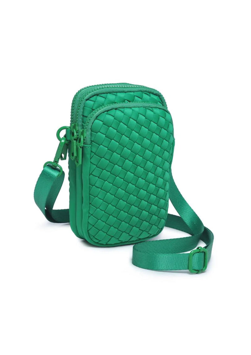 Sol & Solene Divide & Conquer Woven Cross Body Bag