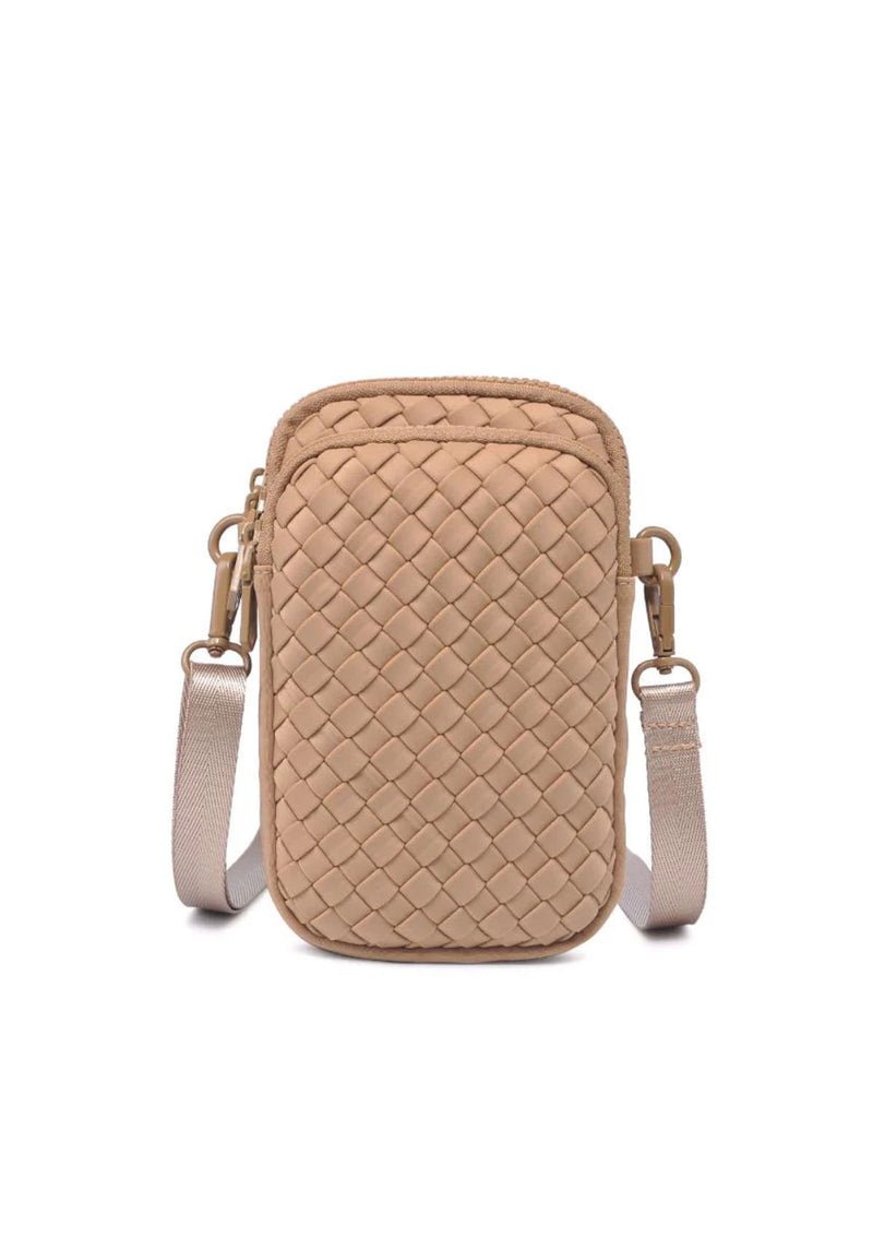 Sol & Solene Divide & Conquer Woven Cross Body Bag