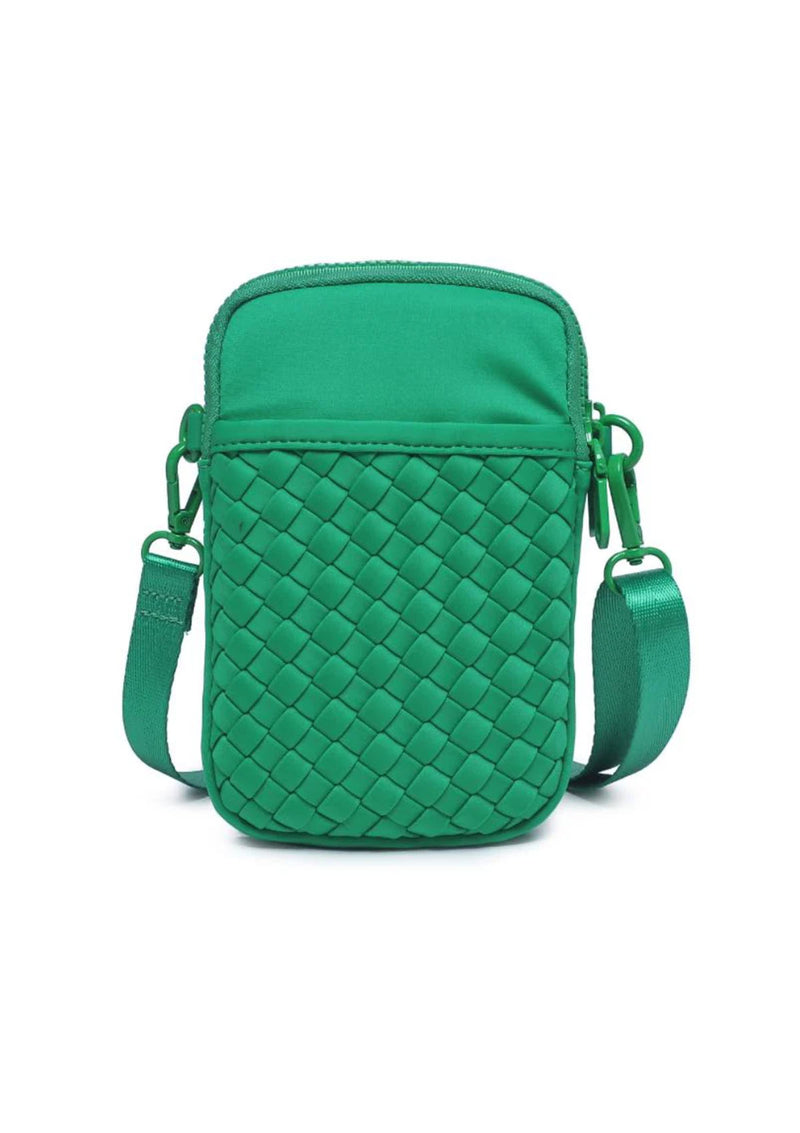 Sol & Solene Divide & Conquer Woven Cross Body Bag
