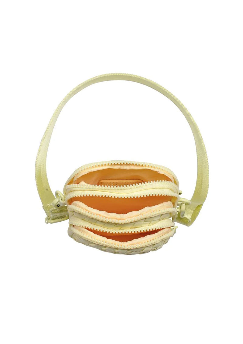 Sol & Solene Divide & Conquer Woven Cross Body Bag
