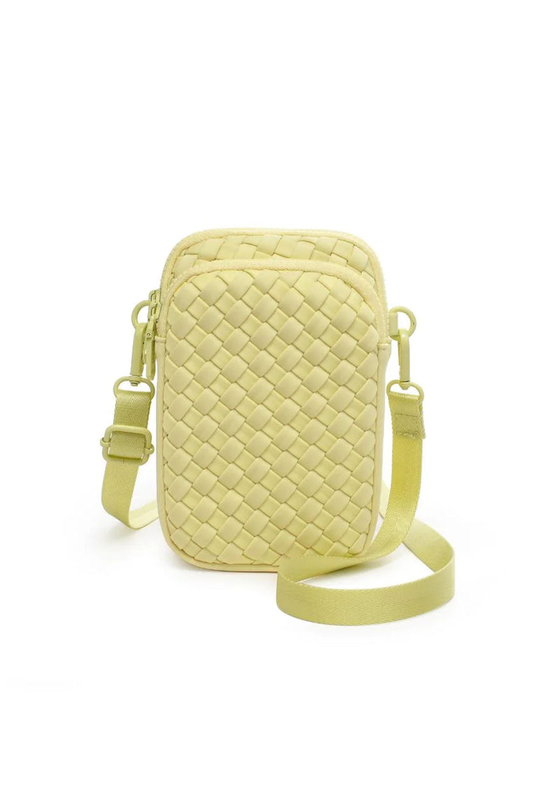 Sol & Solene Divide & Conquer Woven Cross Body Bag