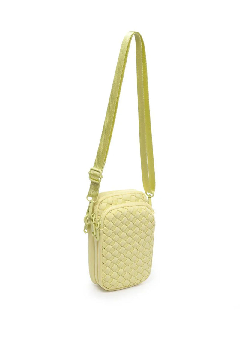 Sol & Solene Divide & Conquer Woven Cross Body Bag