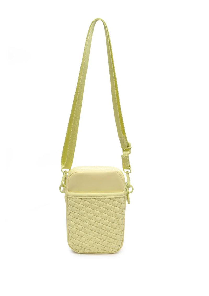 Sol & Solene Divide & Conquer Woven Cross Body Bag