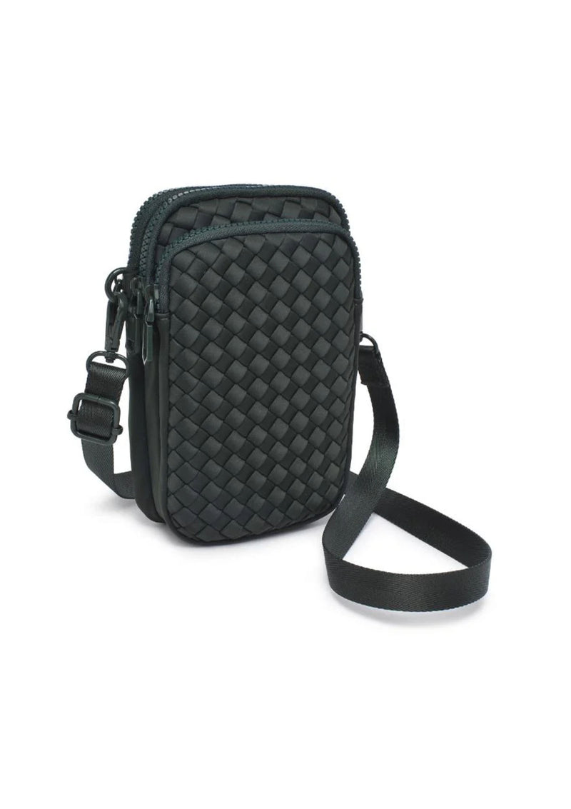 Sol & Solene Divide & Conquer Woven Cross Body Bag