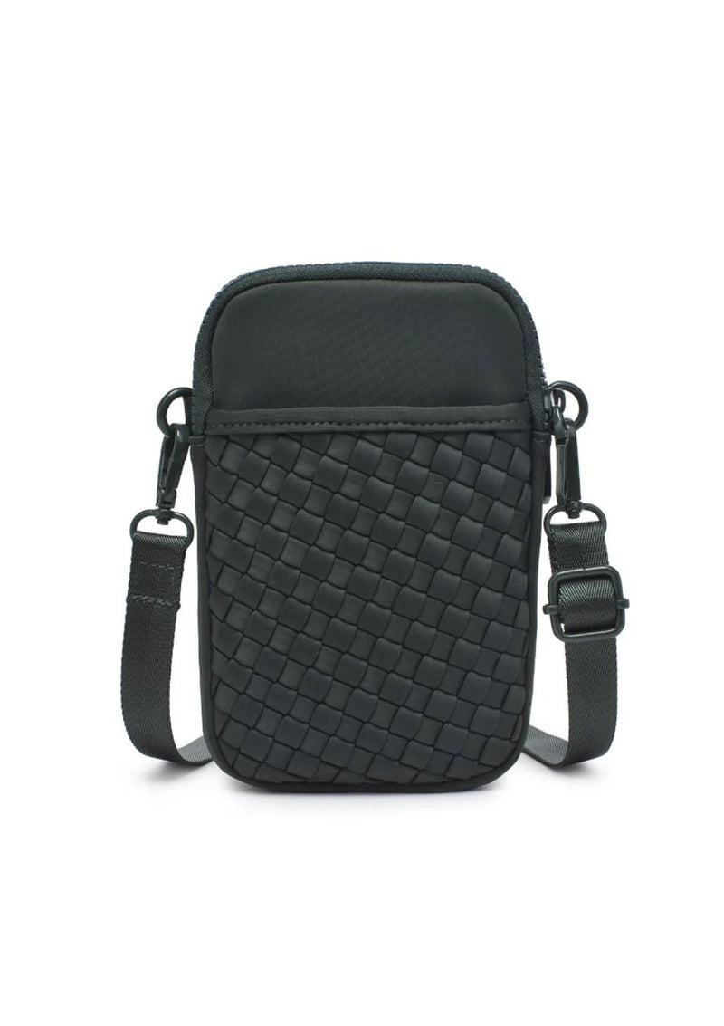 Sol & Solene Divide & Conquer Woven Cross Body Bag