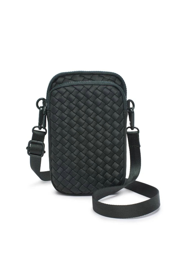 Sol & Solene Divide & Conquer Woven Cross Body Bag