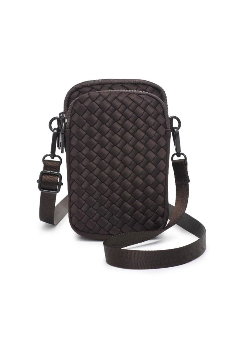 Sol & Solene Divide & Conquer Woven Cross Body Bag
