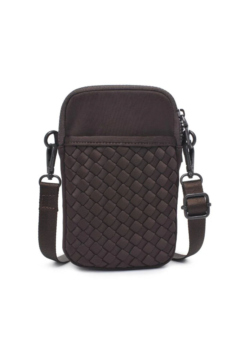 Sol & Solene Divide & Conquer Woven Cross Body Bag