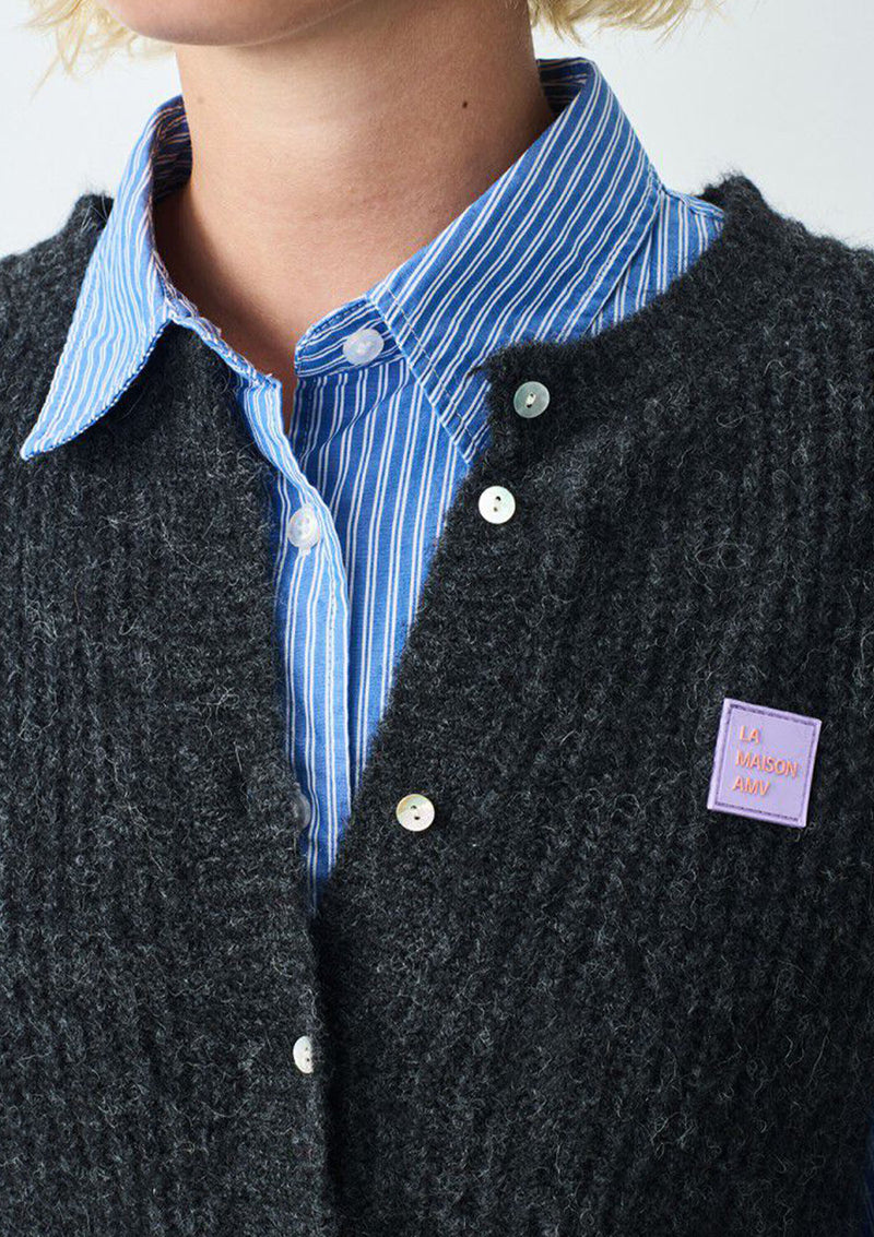 American Vintage East Sleeveless Cardigan