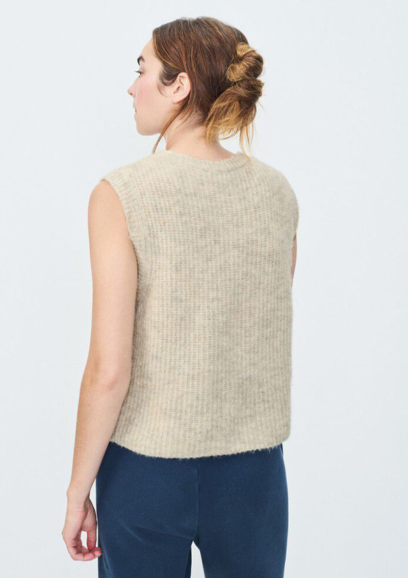 American Vintage East Sleeveless Cardigan