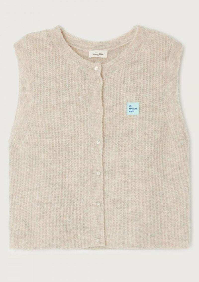 American Vintage East Sleeveless Cardigan