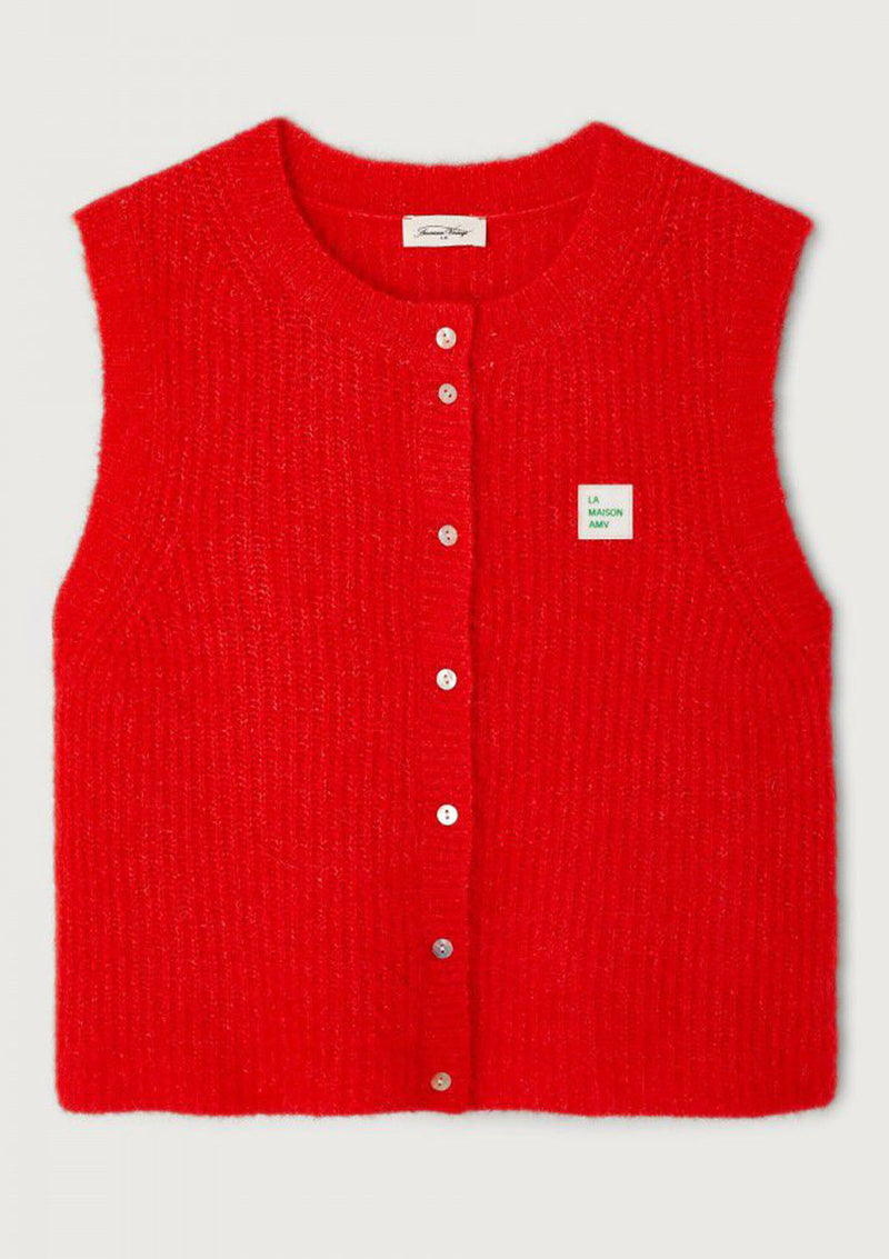 American Vintage East Sleeveless Cardigan