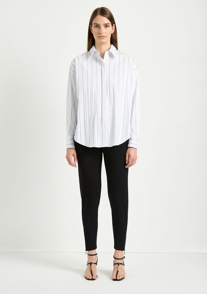 Mela Purdie Pin Popilene Relaxed Mid Shirt