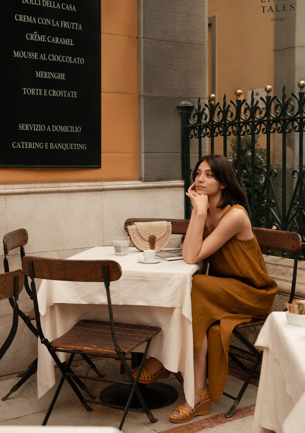 Linen Tales Fugue Dress