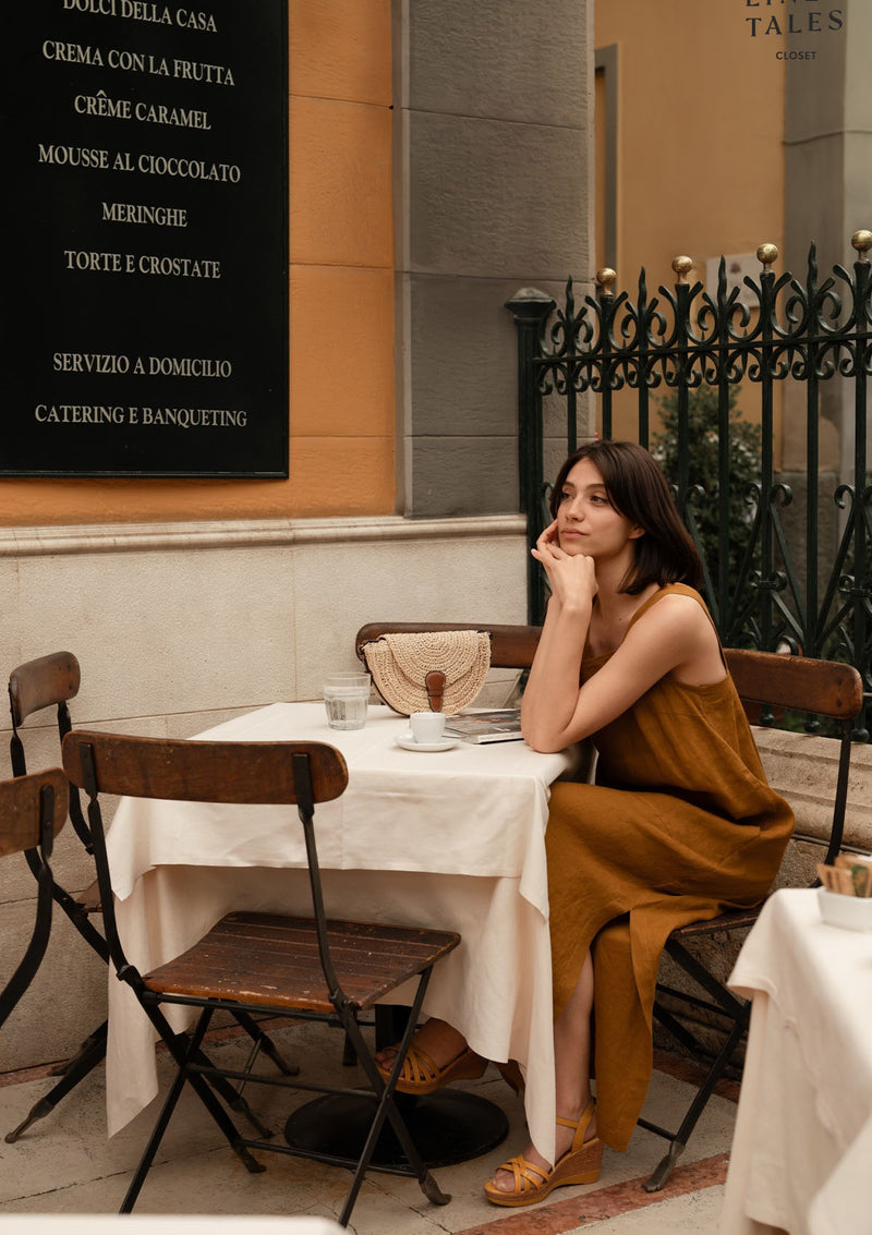 Linen Tales Fugue Dress