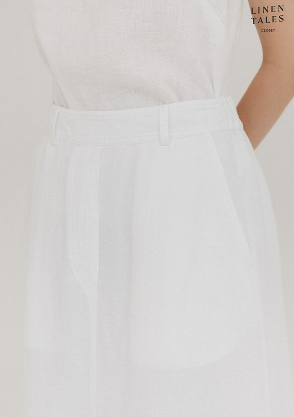 Linen Tales Gardenia Skirt