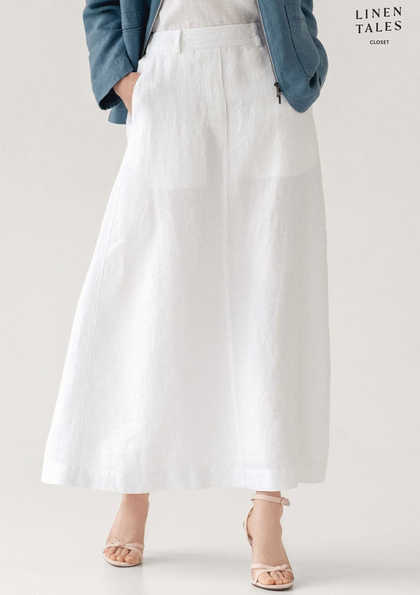 Linen Tales Gardenia Skirt