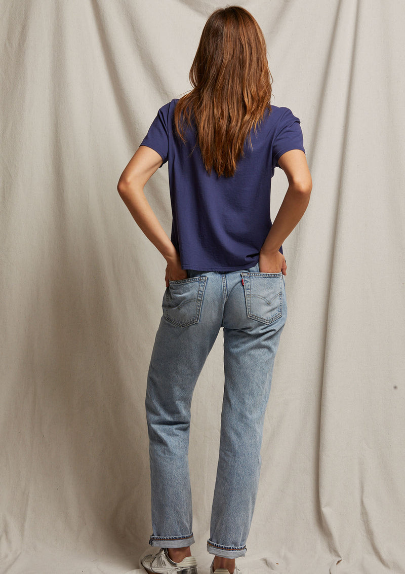 Perfect White Tee Harley Boxy Crew
