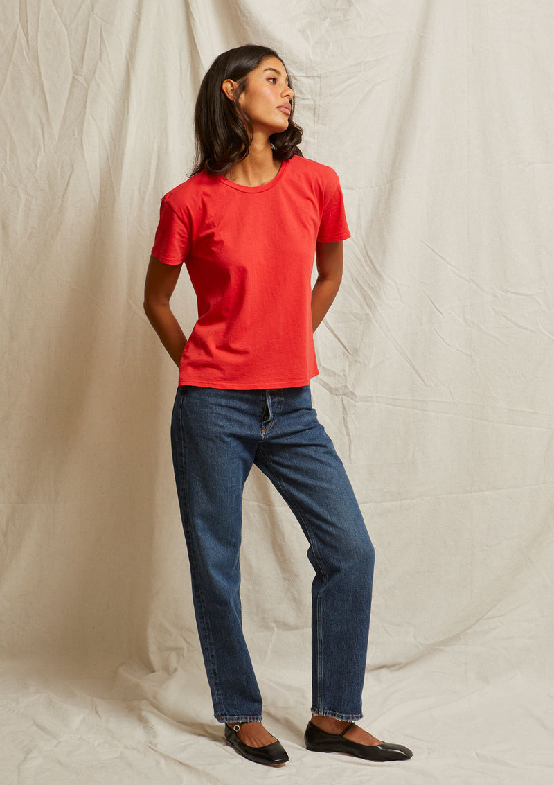 Perfect White Tee Harley Boxy Crew