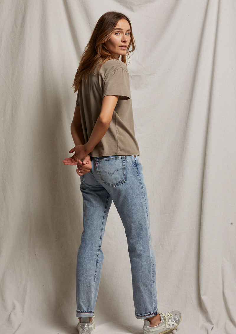 Perfect White Tee Harley Boxy Crew