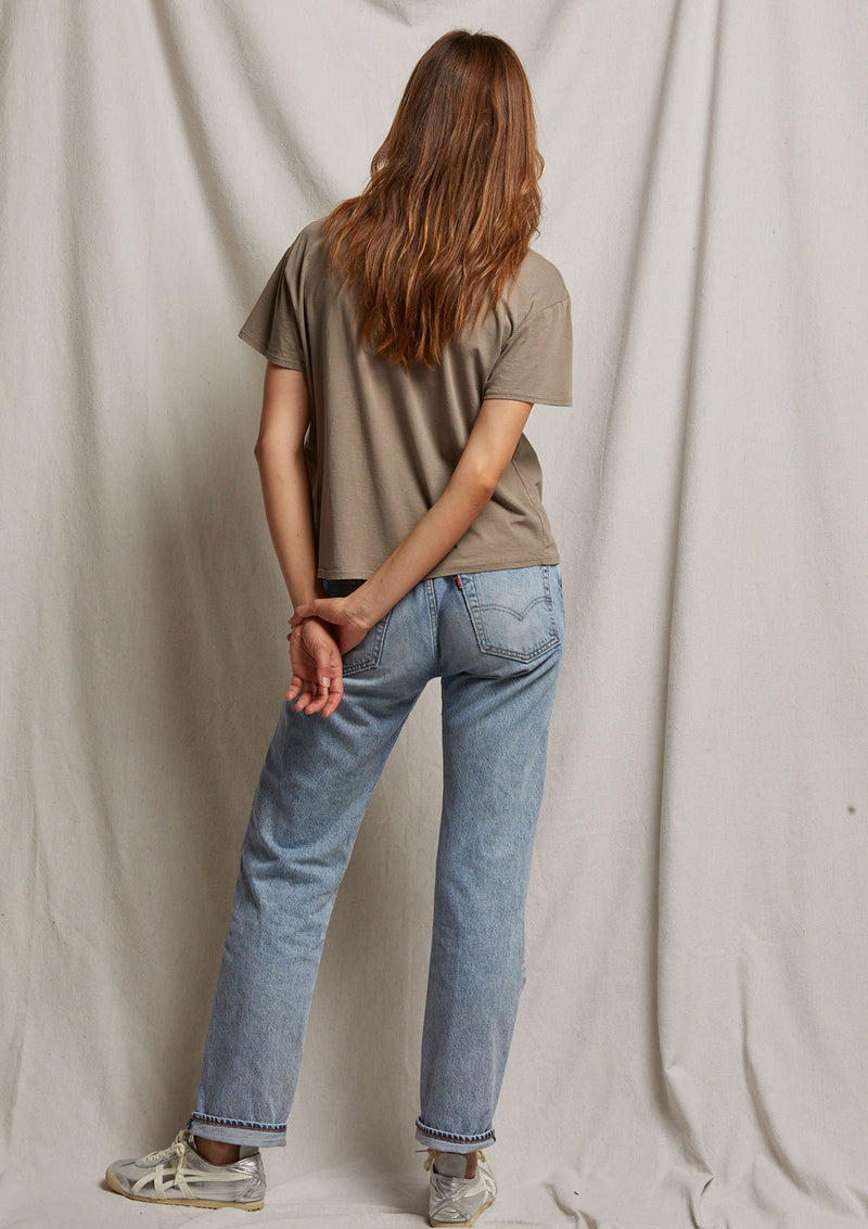Perfect White Tee Harley Boxy Crew