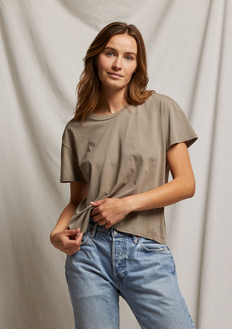 Perfect White Tee Harley Boxy Crew