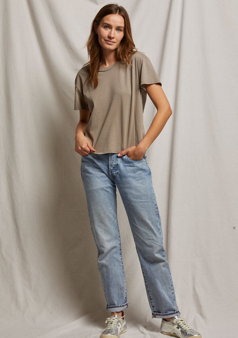 Perfect White Tee Harley Boxy Crew