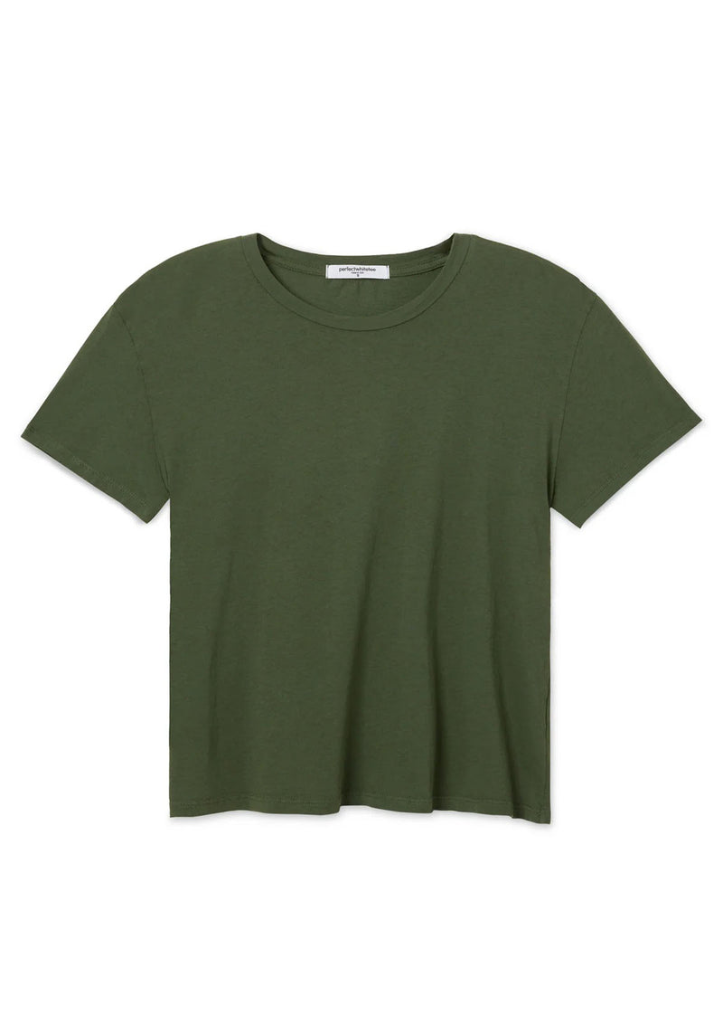 Perfect White Tee Harley Boxy Crew