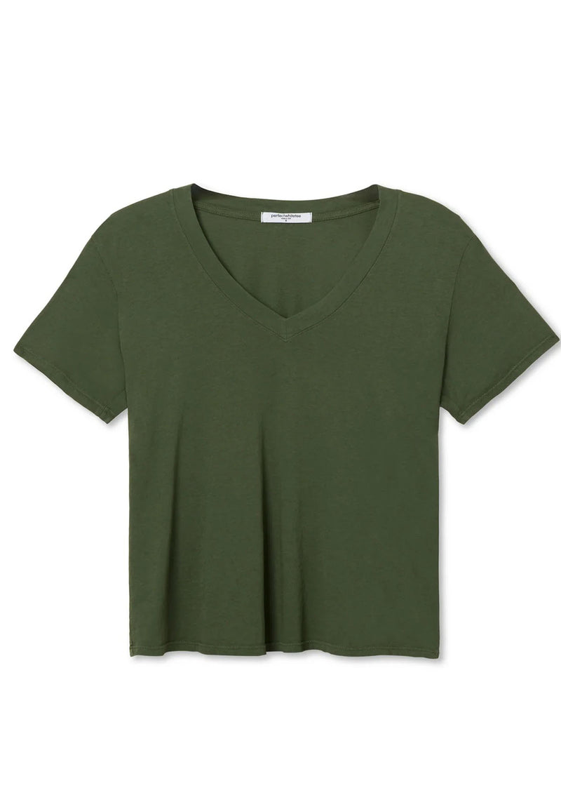 Perfect White Tee Hendrix Basic V Neck