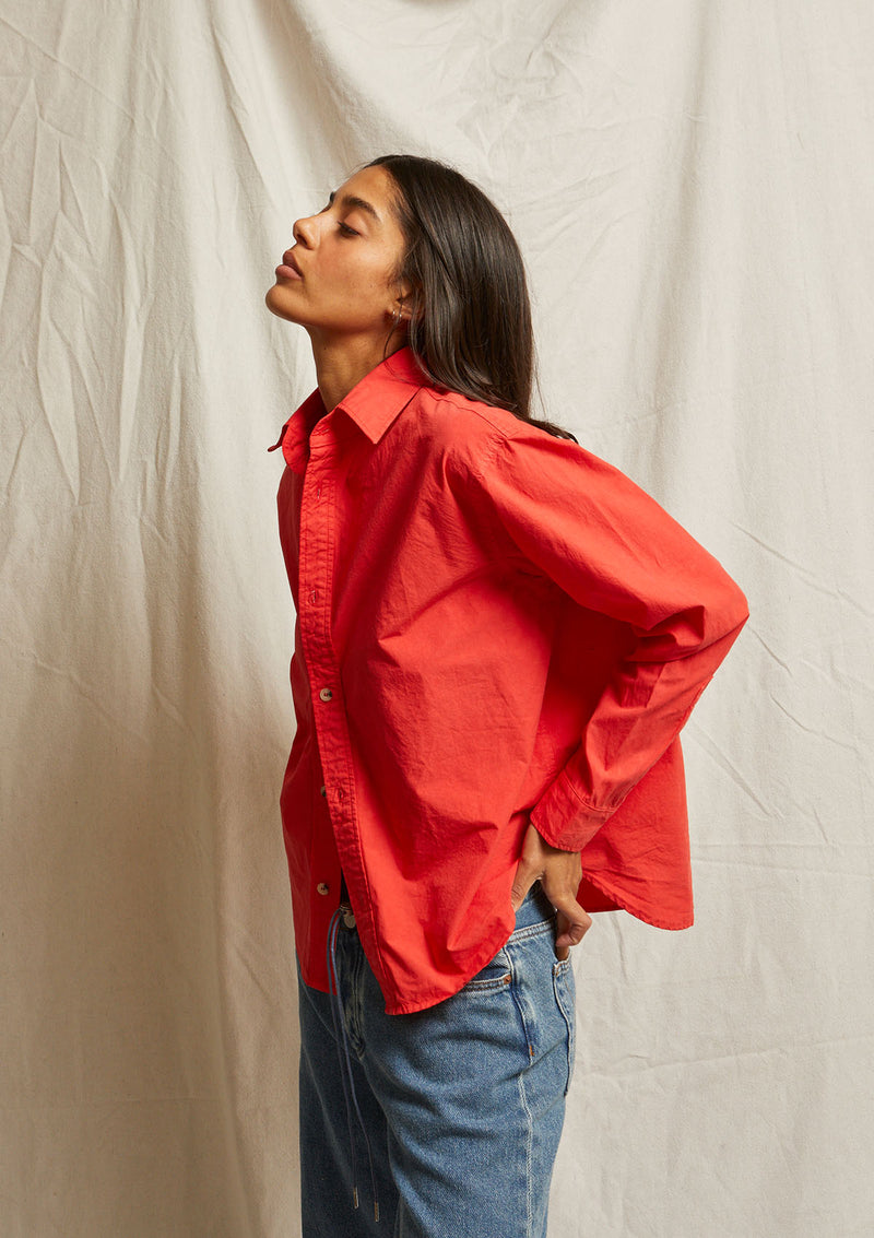 PWT James Chute Cotton Poplin Button Down