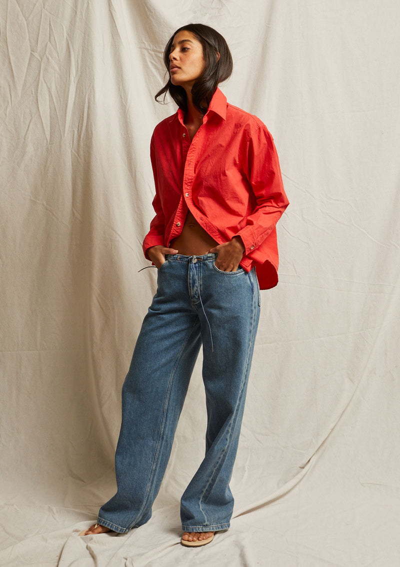 PWT James Chute Cotton Poplin Button Down