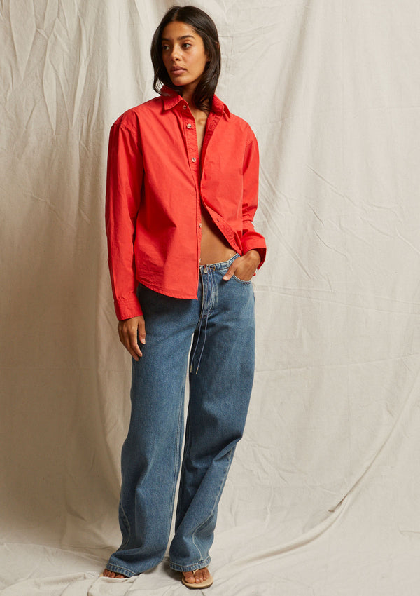 PWT James Chute Cotton Poplin Button Down