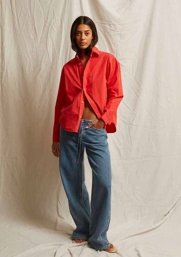 PWT James Chute Cotton Poplin Button Down