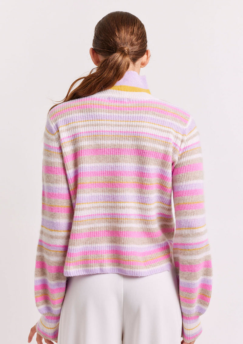 Alessandra Pepper Stripe Sweater