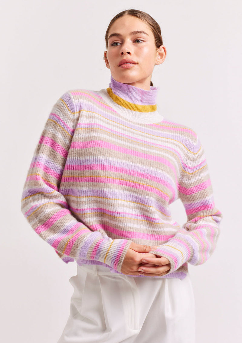 Alessandra Pepper Stripe Sweater