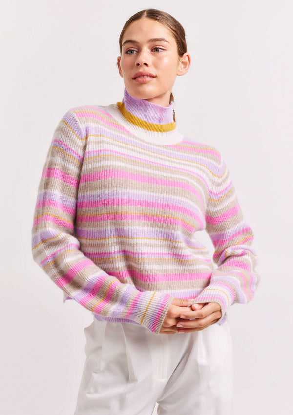 Alessandra Pepper Stripe Sweater