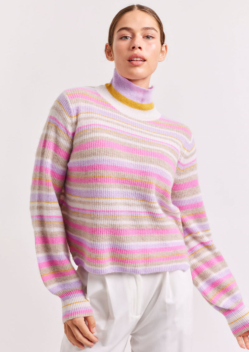 Alessandra Pepper Stripe Sweater