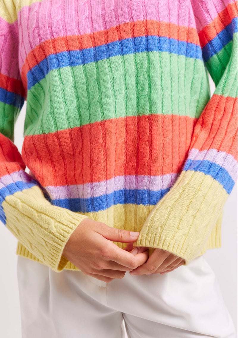 Alessandra Aspen Stripe Sweater