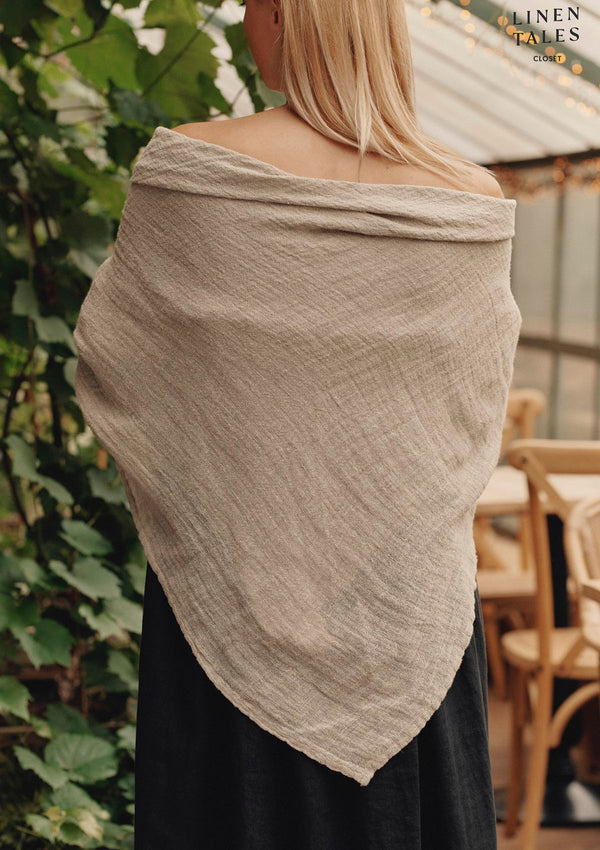 Linen Tales Lupine Scarf