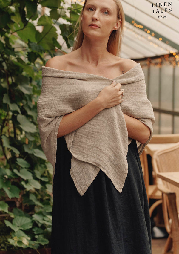Linen Tales Lupine Scarf