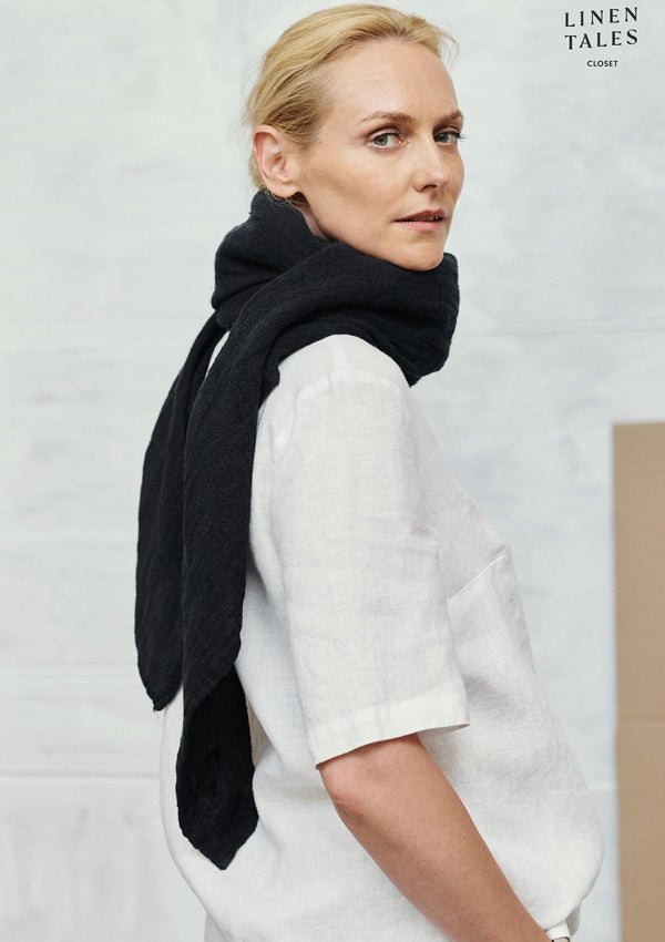 Linen Tales Lupine Scarf