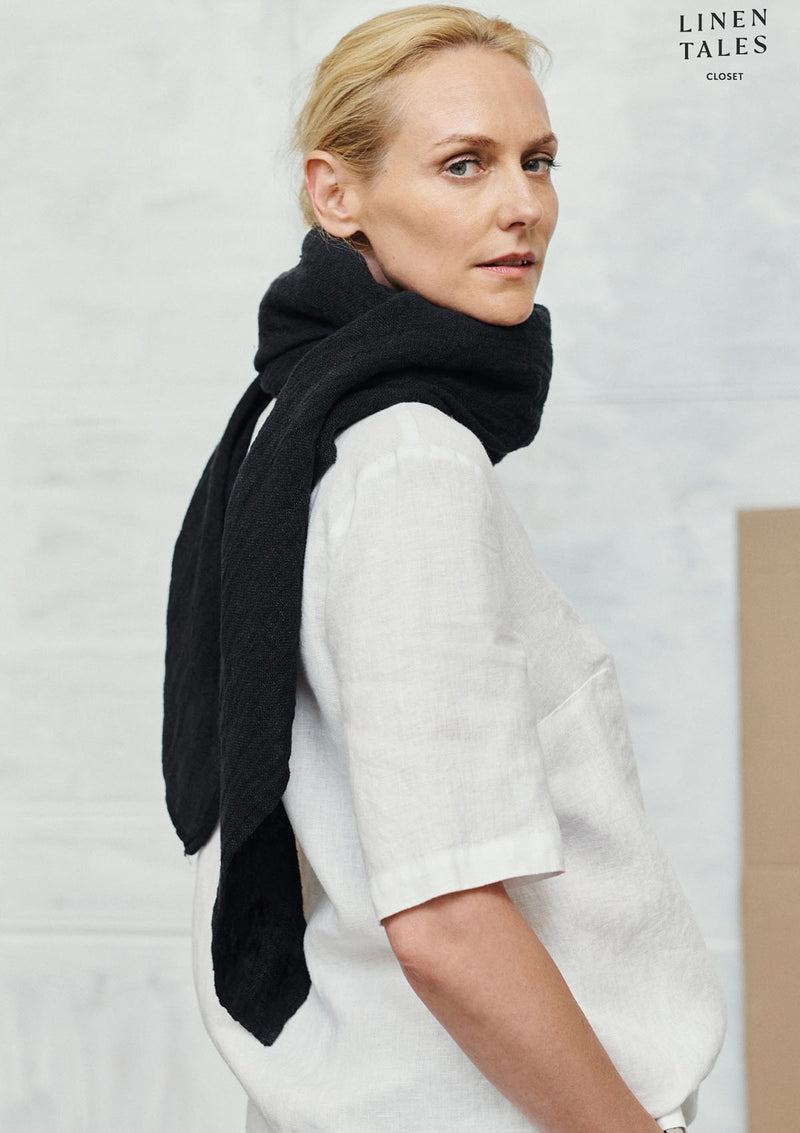 Linen Tales Lupine Scarf