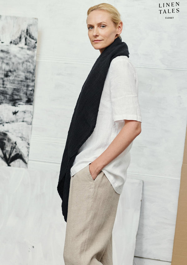 Linen Tales Lupine Scarf