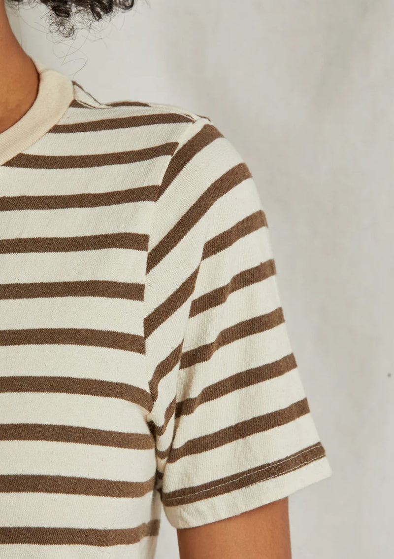 Perfect White Tee Lover Striped S/S Dress