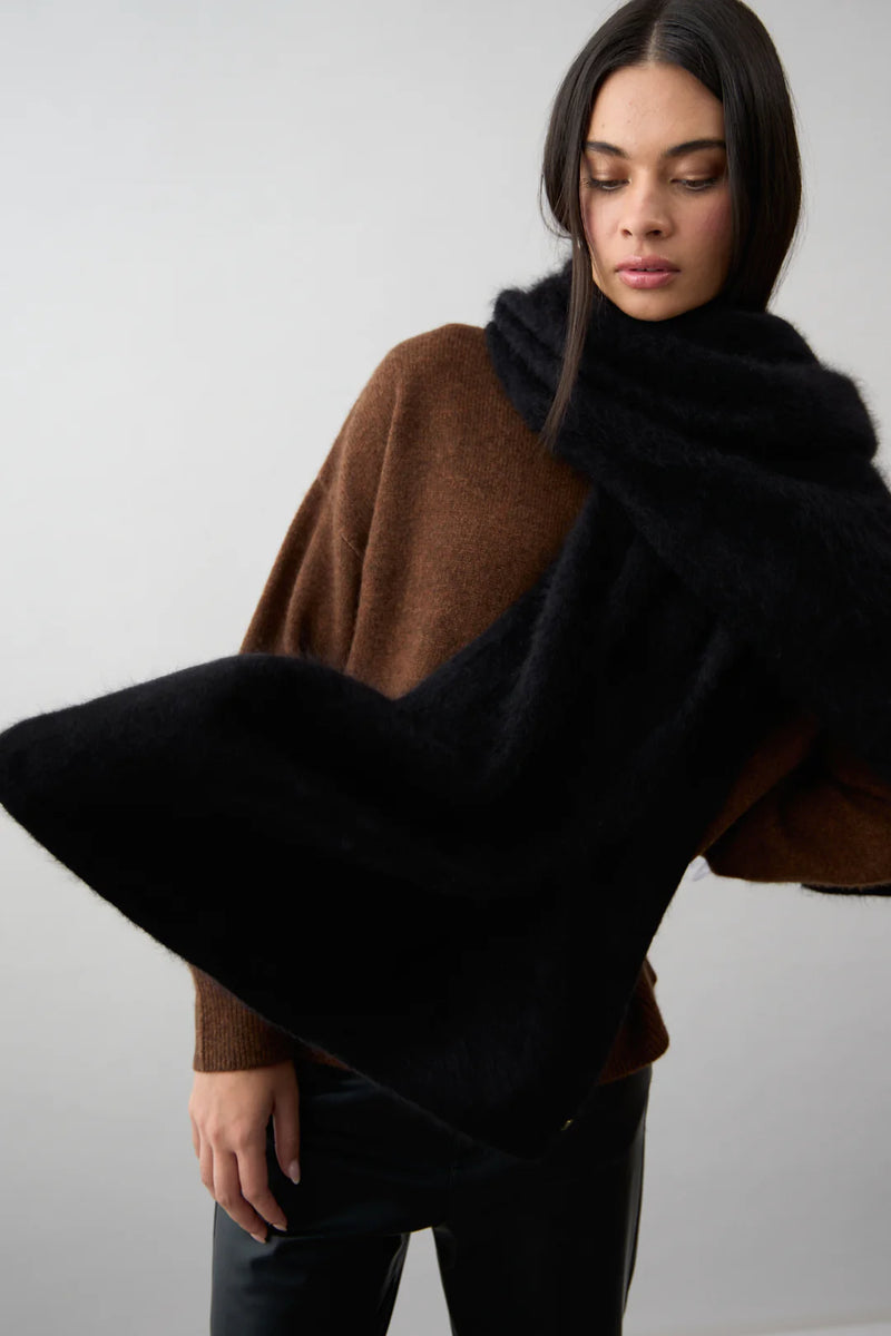 Mia Fratino Brushed Cashmere Wrap