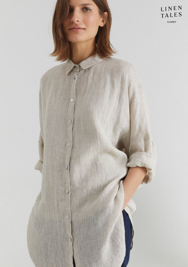 Linen Tales Oregano Shirt