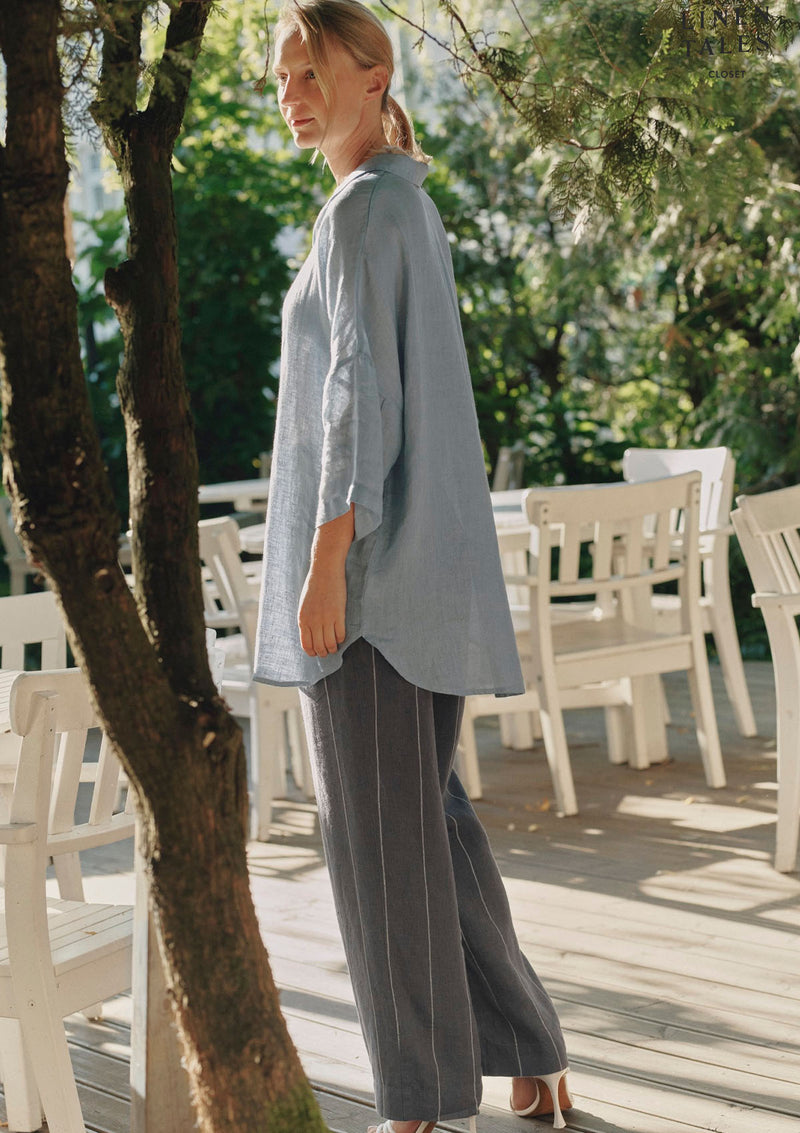 Linen Tales Oregano Shirt