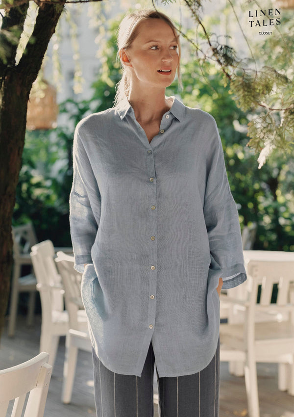 Linen Tales Oregano Shirt