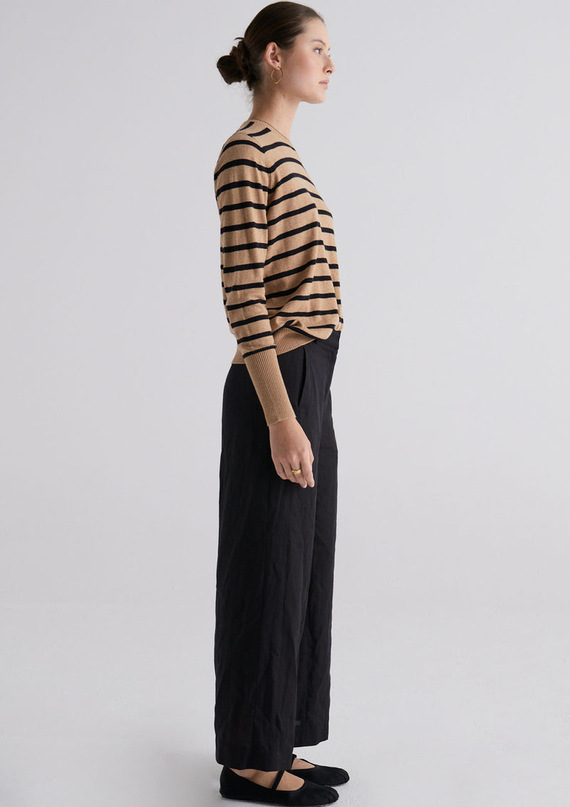 POL Clothing Willa Striped Knit