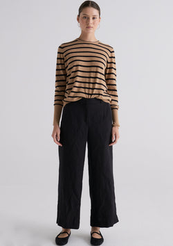 POL Clothing Willa Striped Knit